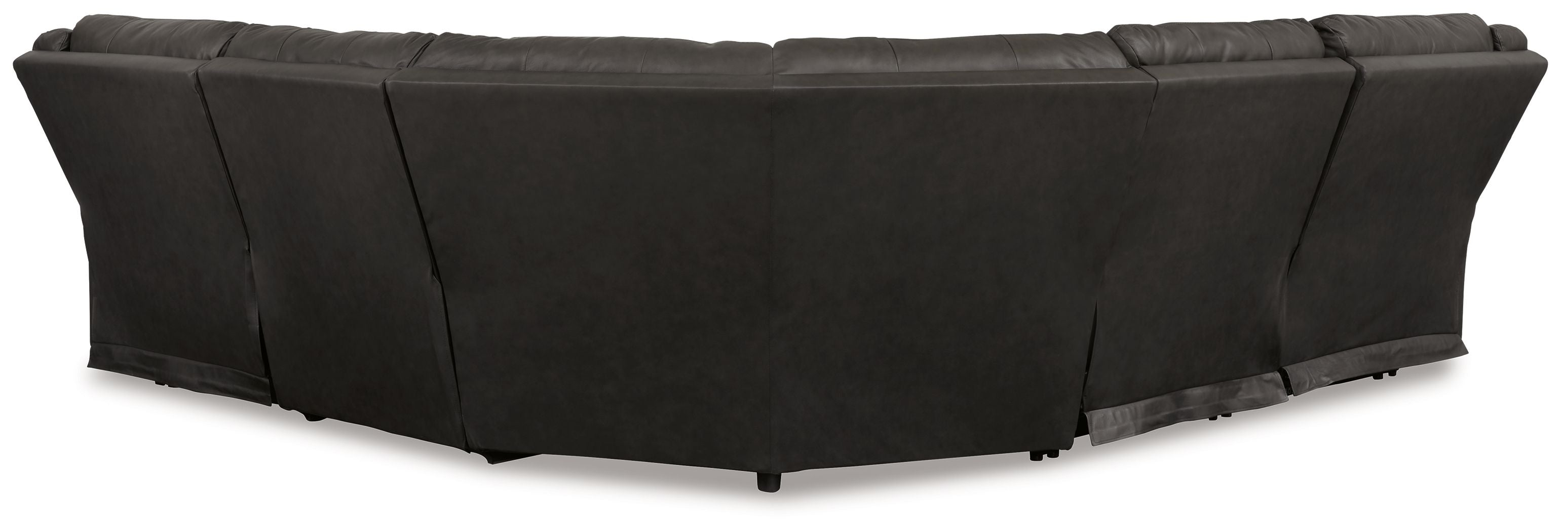 Signature Design by Ashley® Mackie Pike - Power Reclining Sectional | Meri Furniture