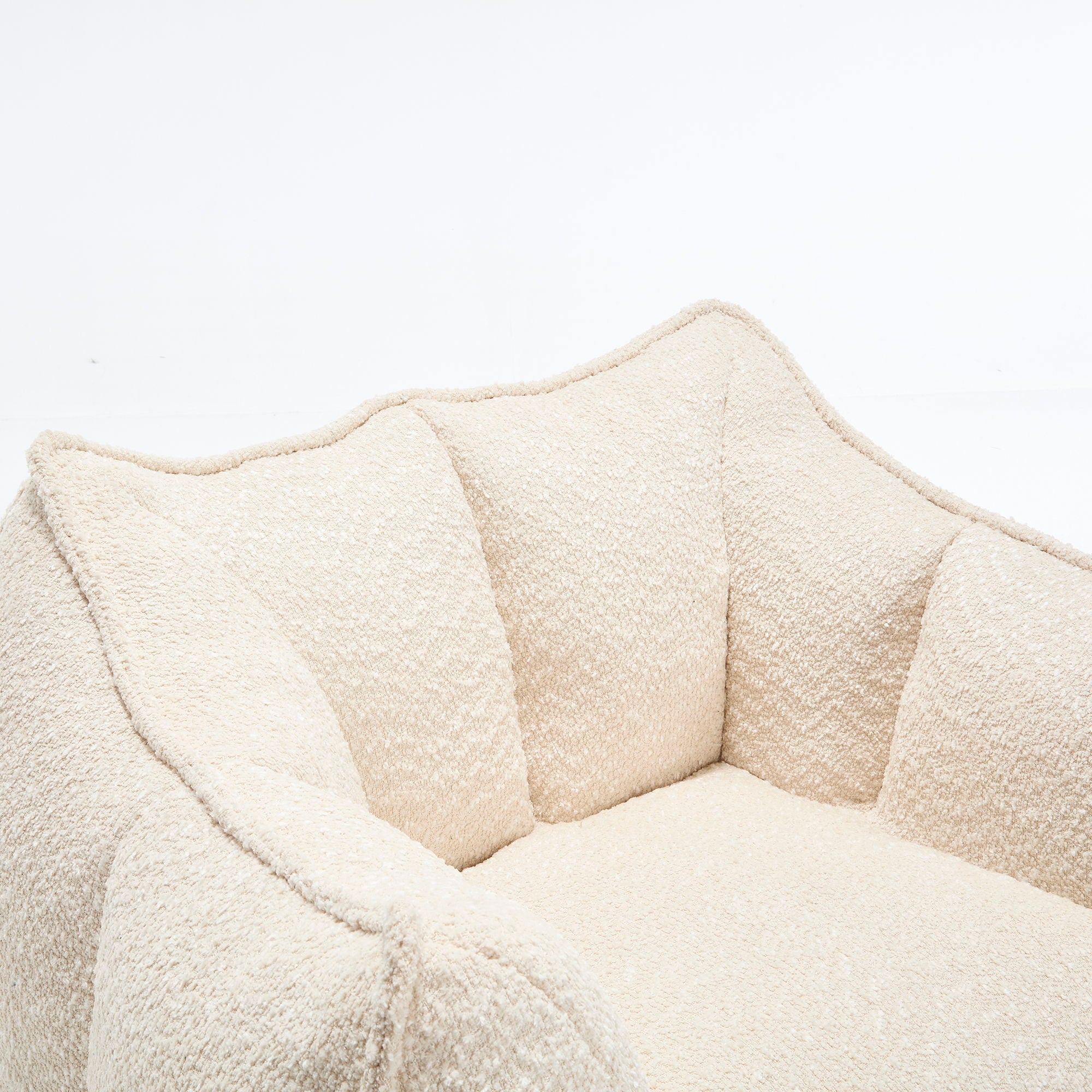 Comfortable Chenille Sofa Chairs With Highly Resilient Foam For Living Rooms And Bedrooms