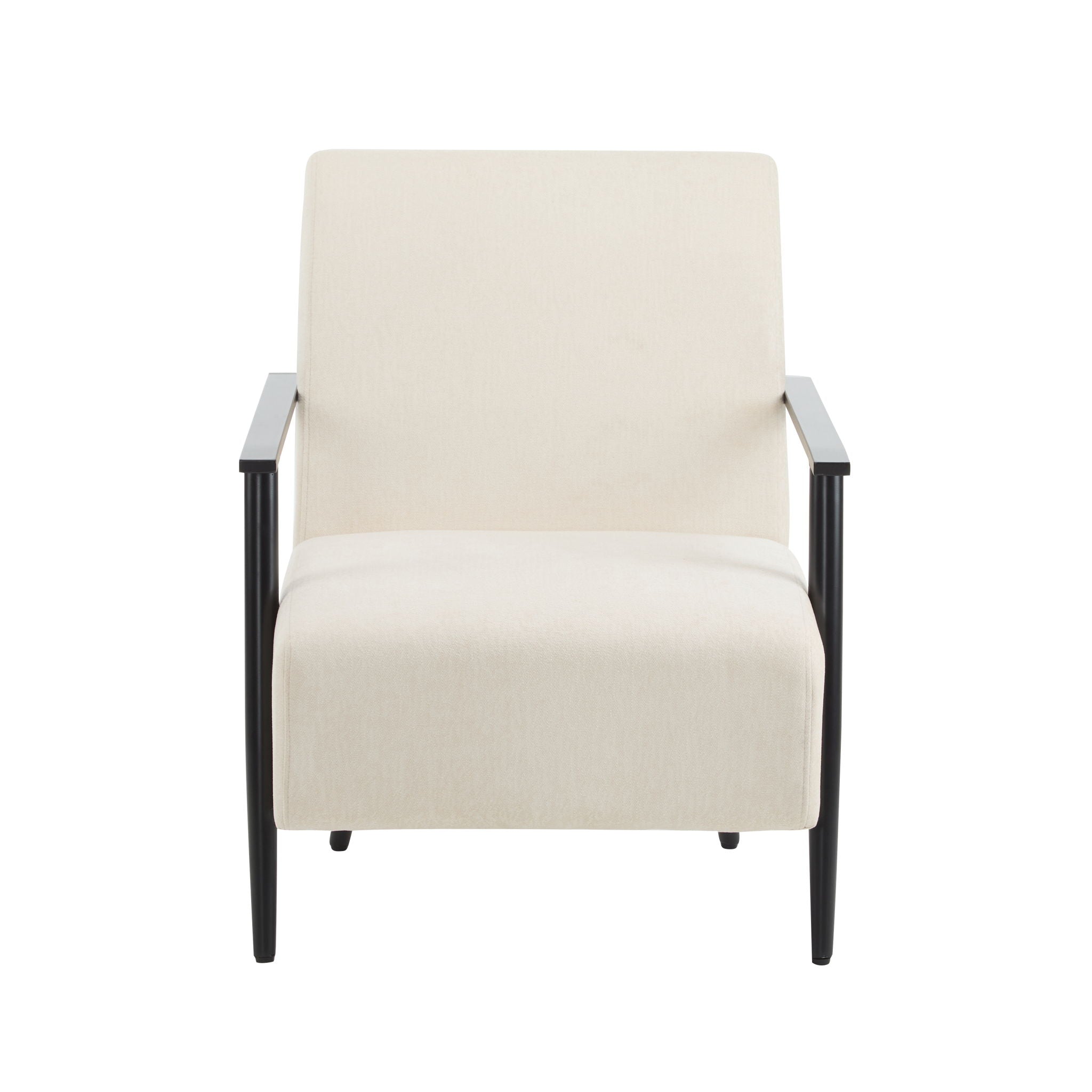 Modern Lounge Chair With Polyester Upholstery