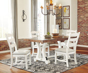 Signature Design by Ashley® Valebeck - Dining Table Set | Meri Furniture