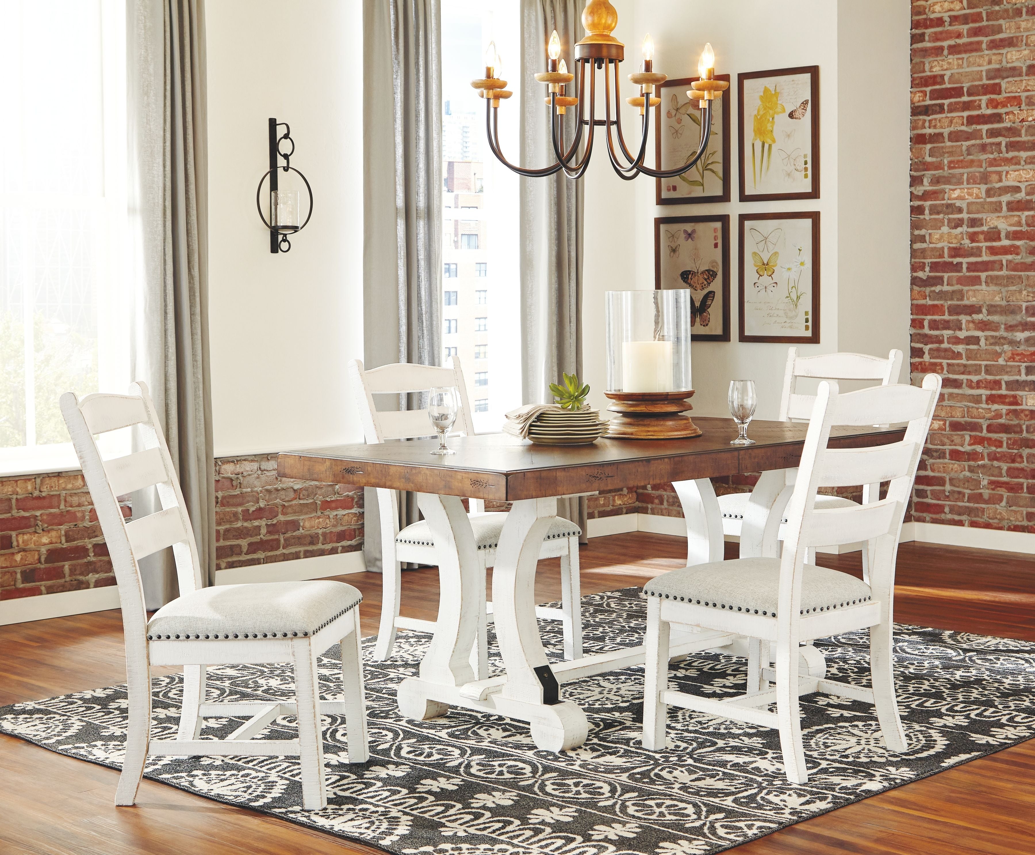 Signature Design by Ashley® Valebeck - Dining Table Set | Meri Furniture