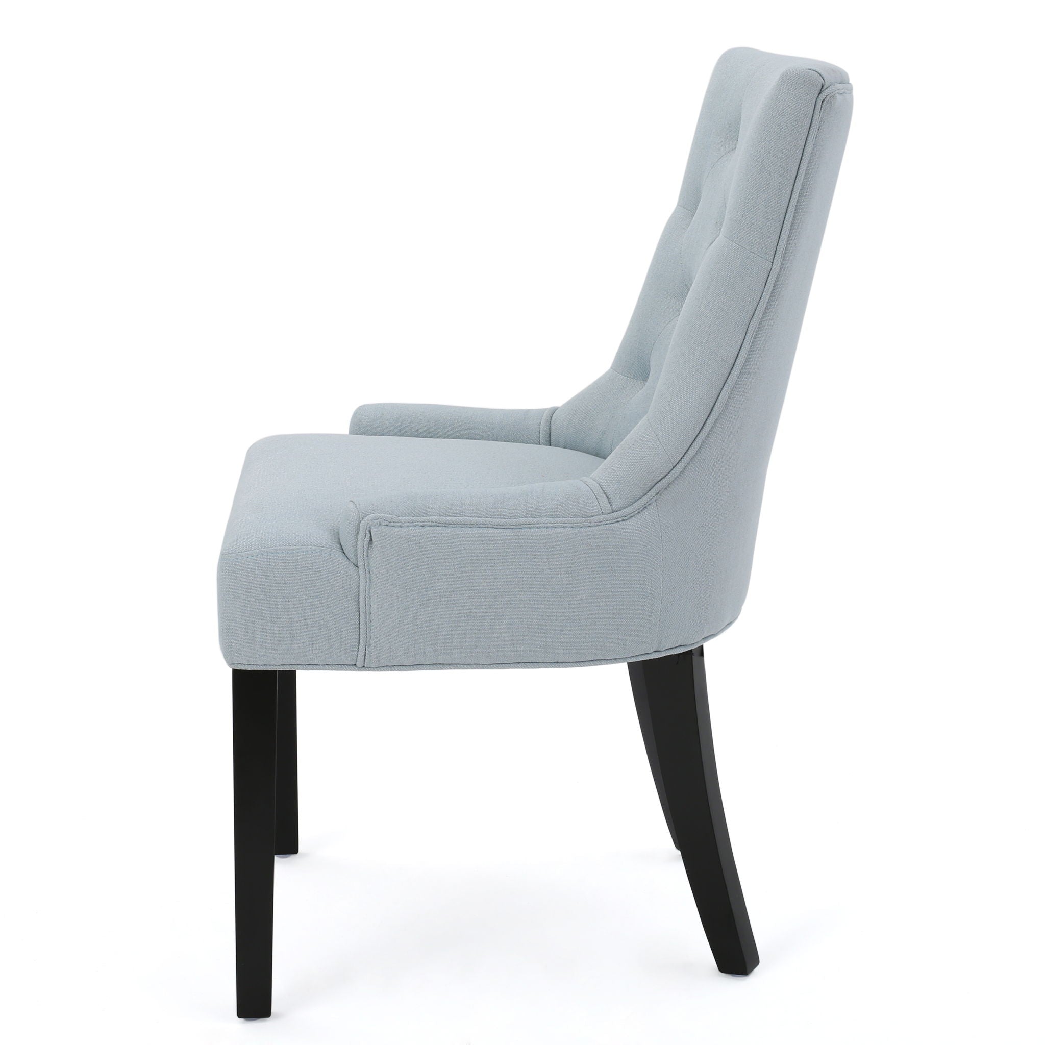 Contemporary Cheney Dining Chair Set With Tufted Design