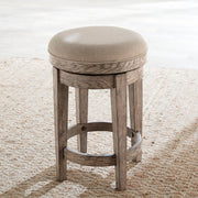 Liberty Furniture City Scape - Upholstered Swivel Console Stool - Burnished Beige | Meri Furniture