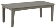 Signature Design by Ashley® Visola - Gray - Rectangular Cocktail Table | Meri Furniture