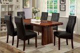 Bonneville - Dining Table - Brown Cherry / Black