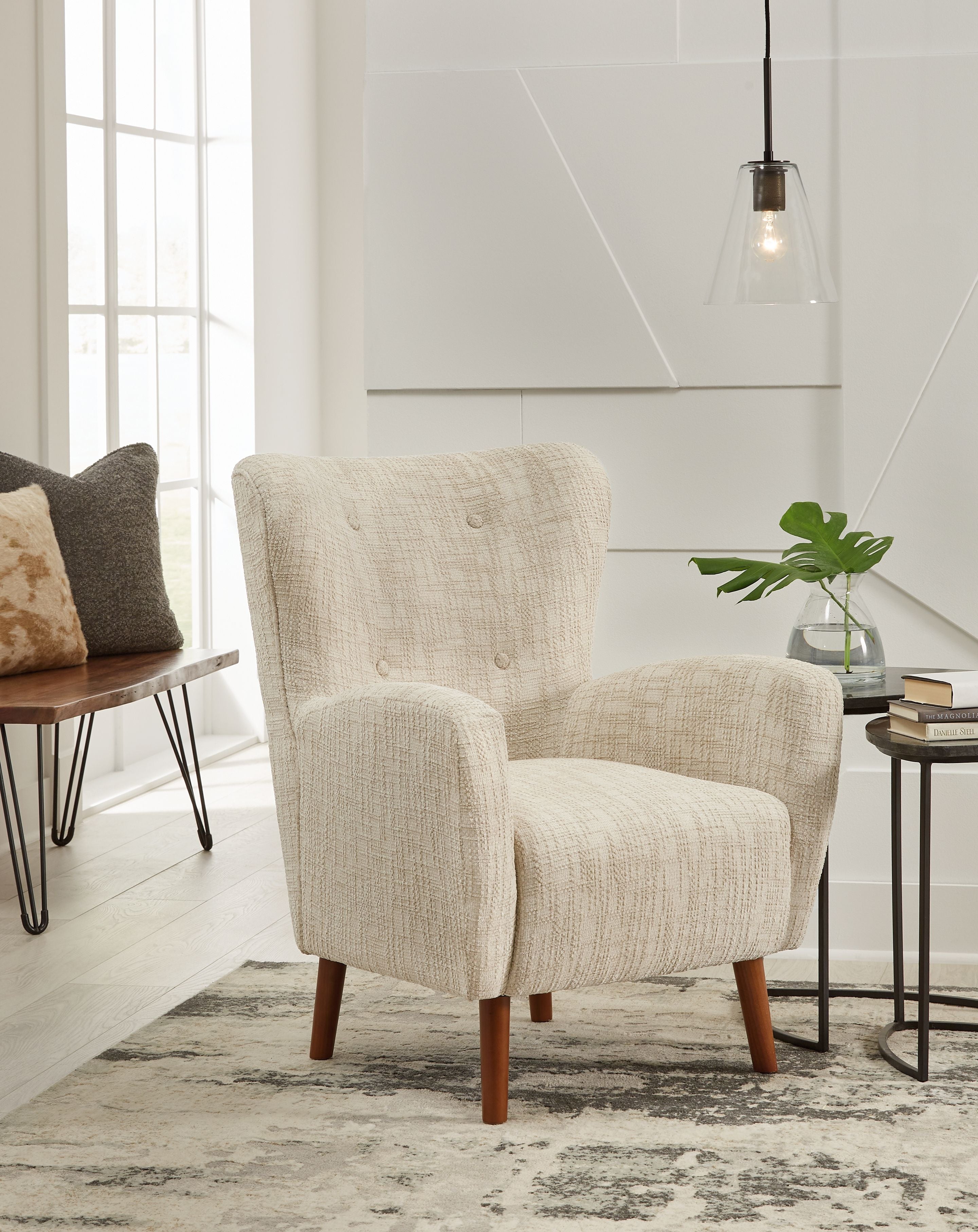 Signature Design by Ashley® Jemison Next-gen Nuvella - Dune - Accent Chair | Meri Furniture