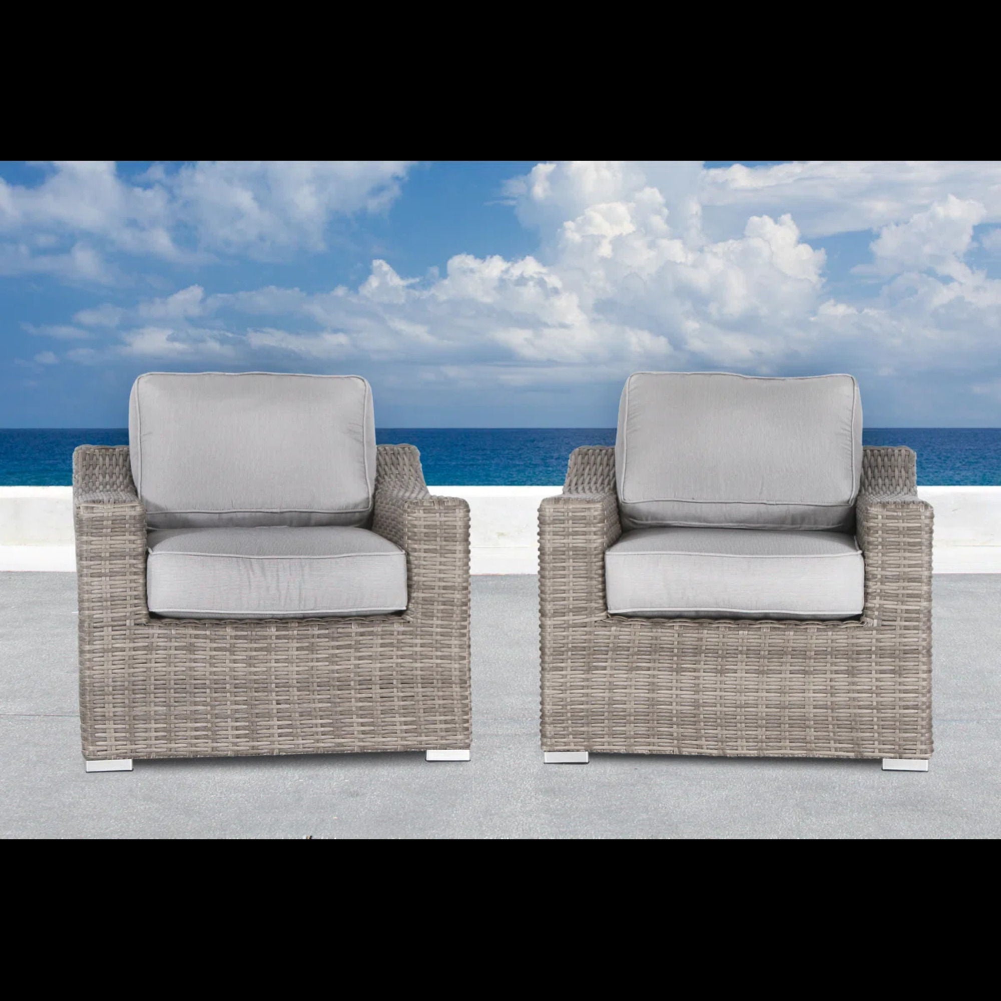 Patio Chair With Cushions Modern Design