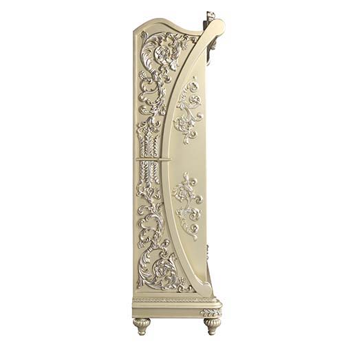ACME Vatican - Curio - Champagne Silver Finish | Meri Furniture