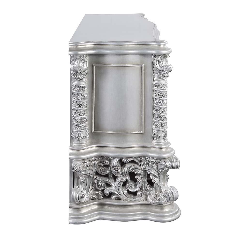 ACME Valkyrie - Server - Antique Platinum | Meri Furniture