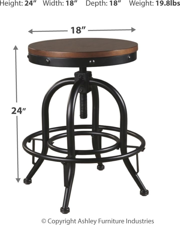 Signature Design by Ashley® Valebeck - Counter Height Table Set | Meri Furniture