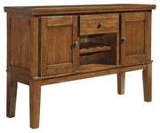 Signature Design by Ashley® Ralene - Medium Brown - Dining Room Server | Meri Furniture