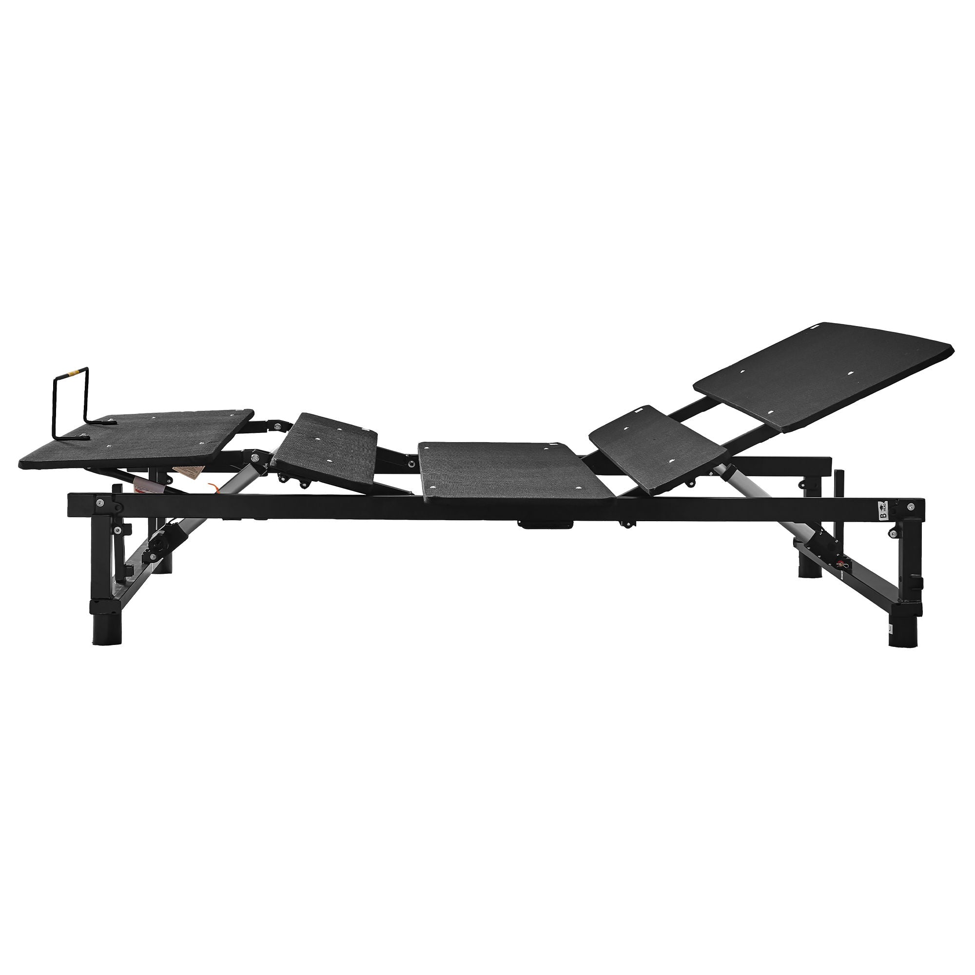 Adjustable Bed Base Frame With Head And Foot Incline And Wireless Remote
