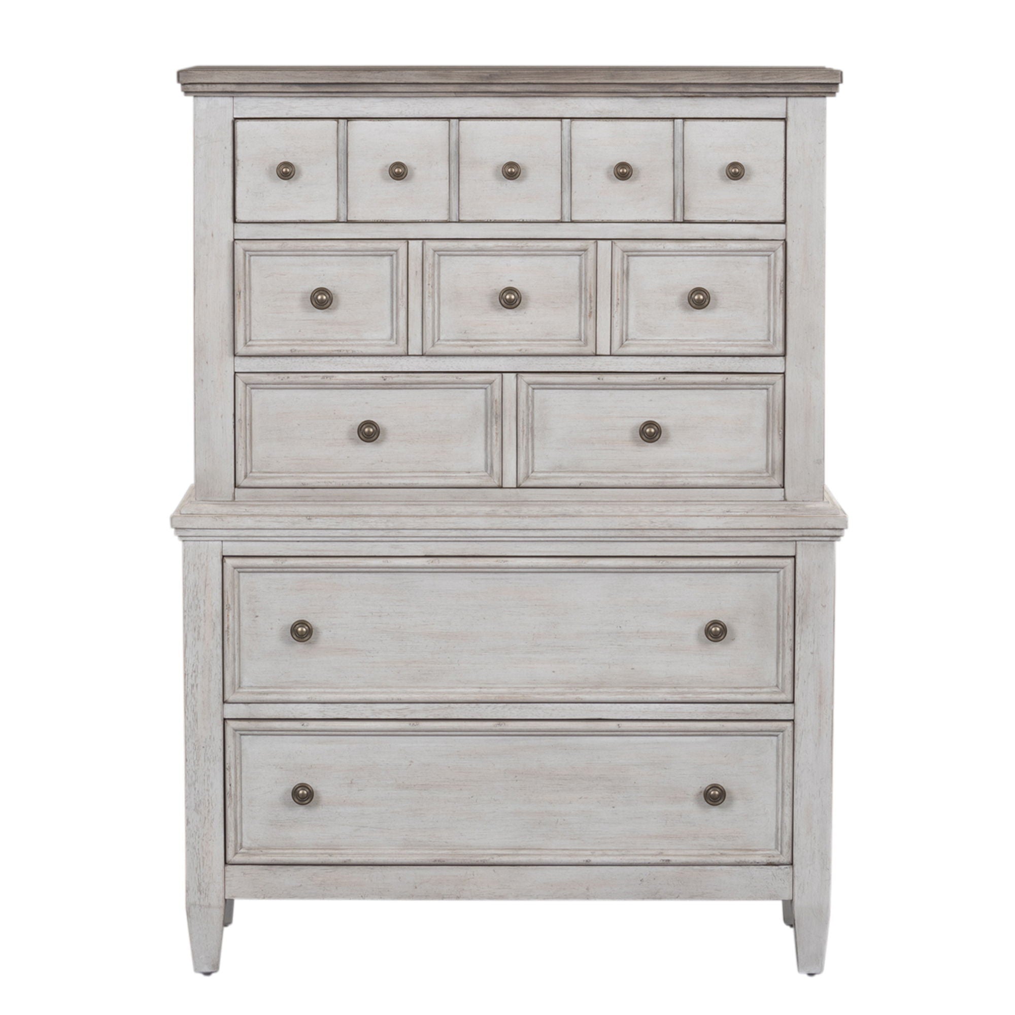 Liberty Furniture Heartland - 5 Drawer Chest - White | Meri Furniture