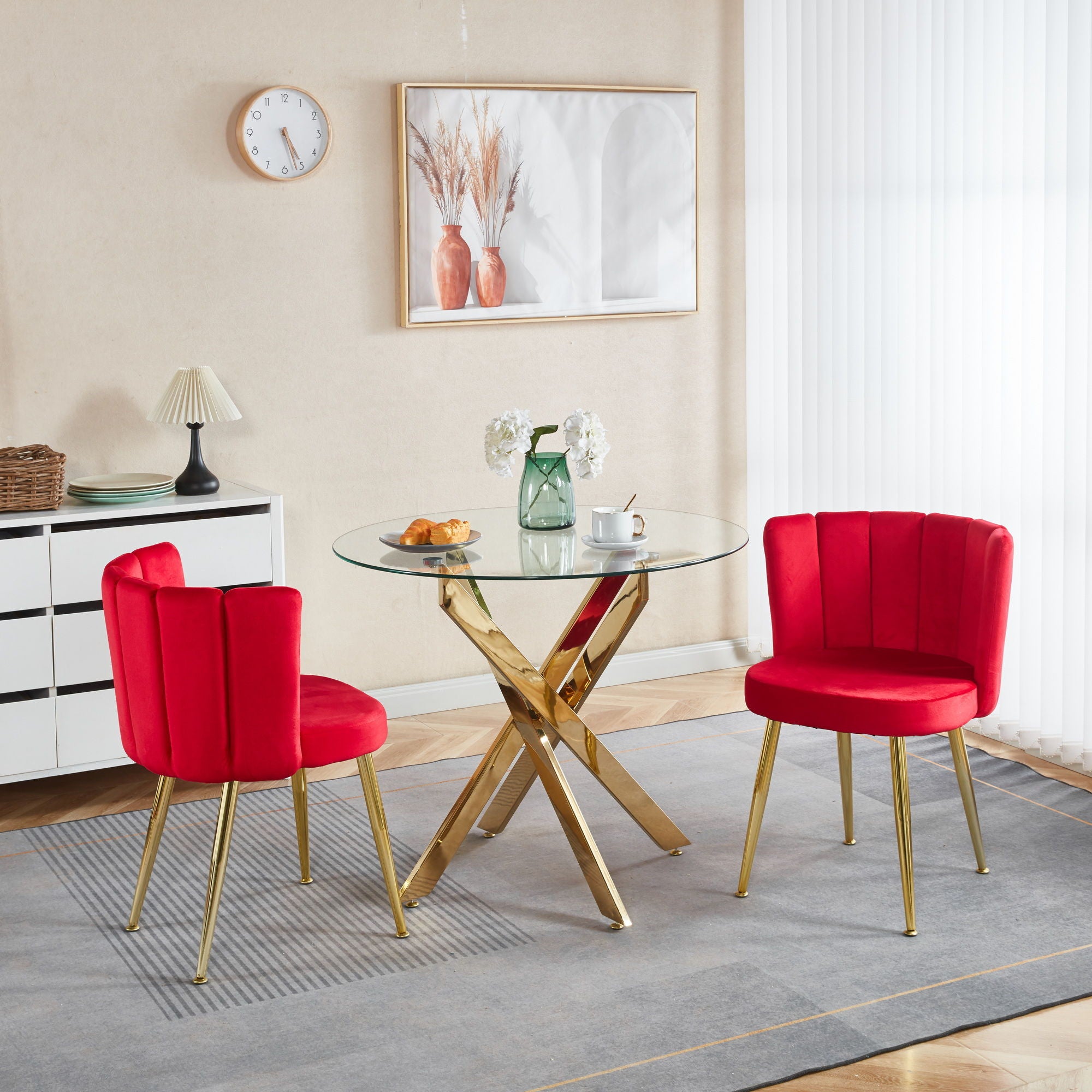 Ergonomic Dining Chair (Set of 2)