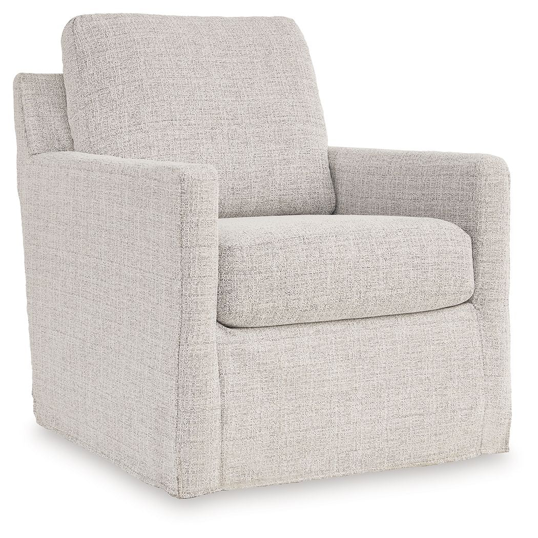 Signature Design by Ashley® Nenana Next-gen Nuvella - Swivel Glider Accent Chair | Meri Furniture