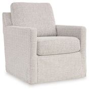 Signature Design by Ashley® Nenana Next-gen Nuvella - Swivel Glider Accent Chair | Meri Furniture