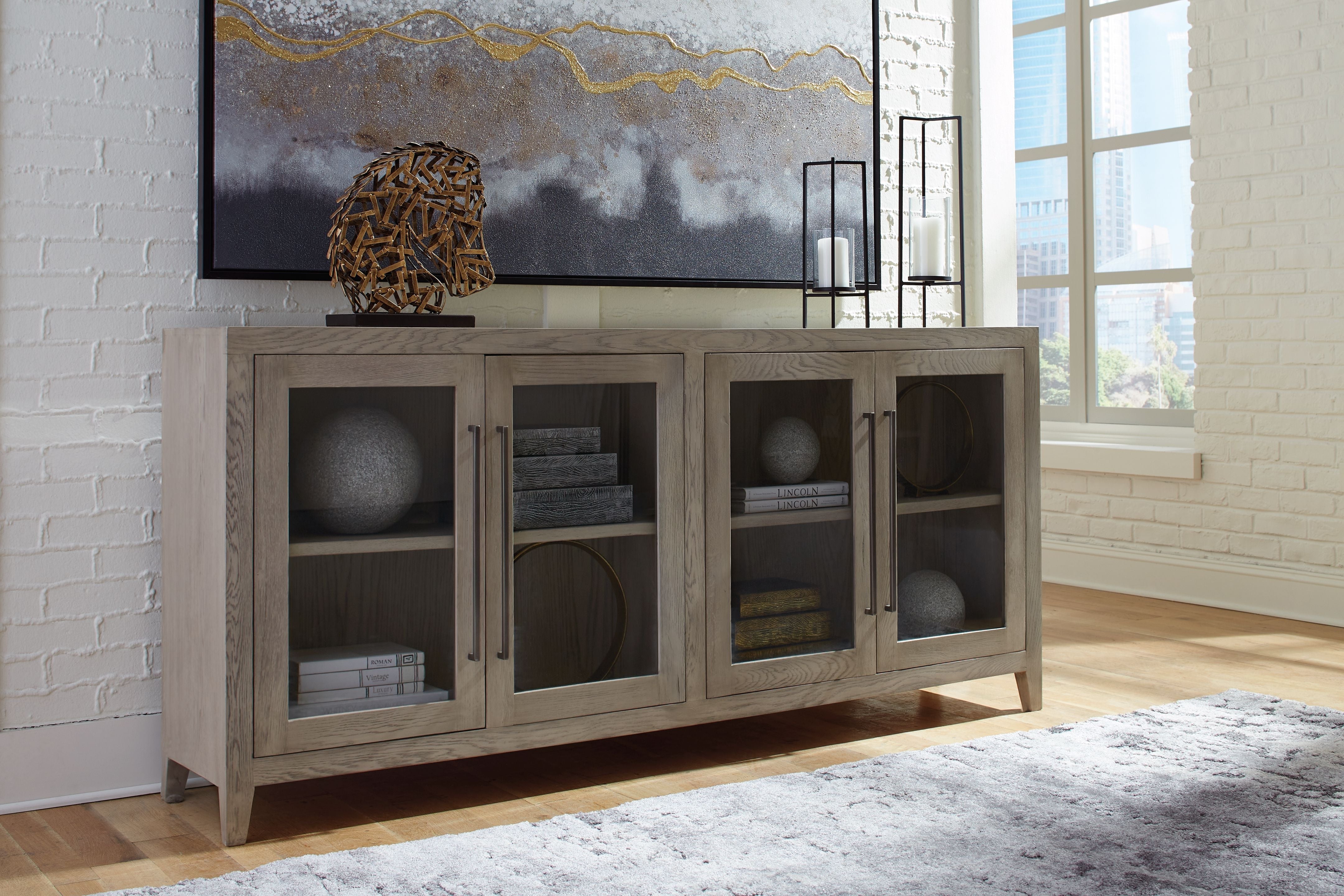 Signature Design by Ashley® Dalenville - Accent Cabinet | Meri Furniture