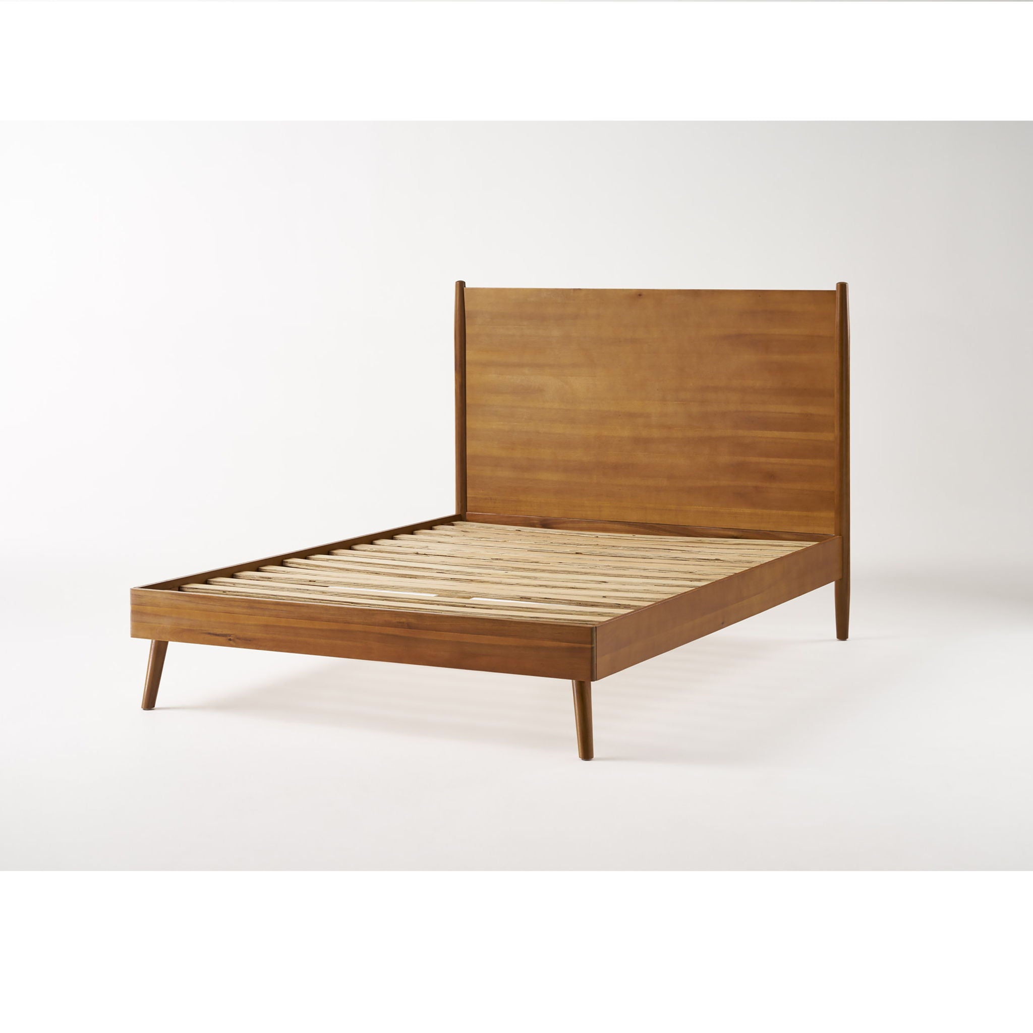 Okioki - Mid-Century Wood Bed