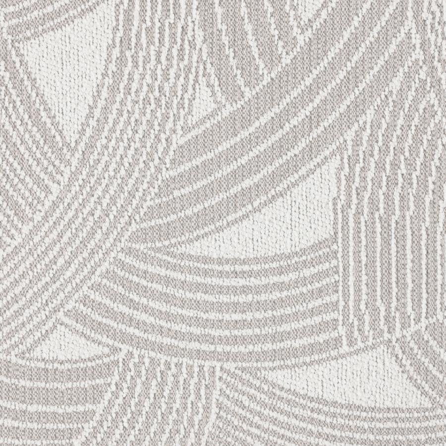 Jeanette - 73" Fabric Upholstered Round Arm Loveseat - Beige