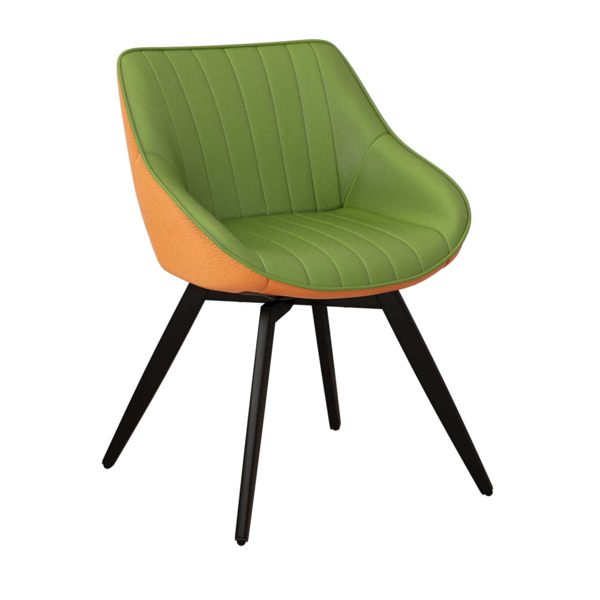 Round Dining Table Set With Tulip Design And 2 Chairs