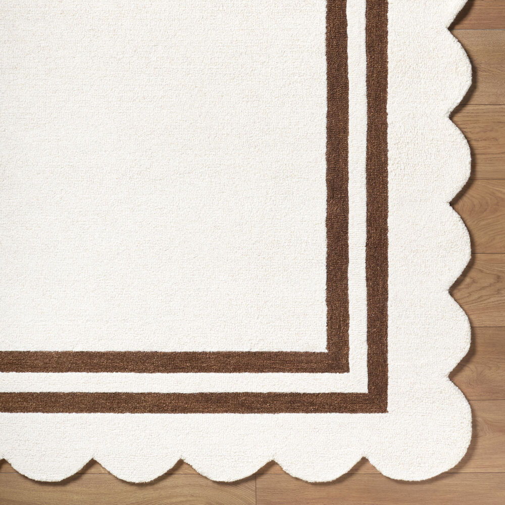 Scalloped Handmade Rug