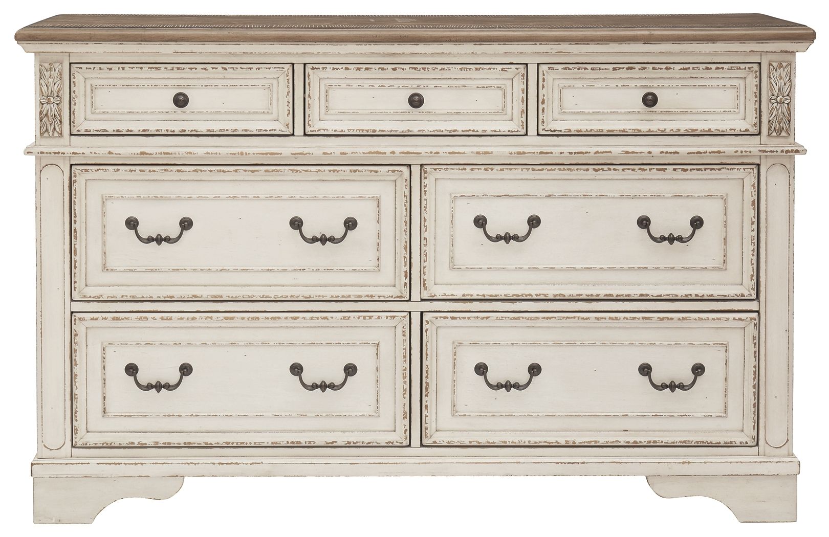 Ashley Furniture Realyn - Dresser, Mirror | Meri Furniture