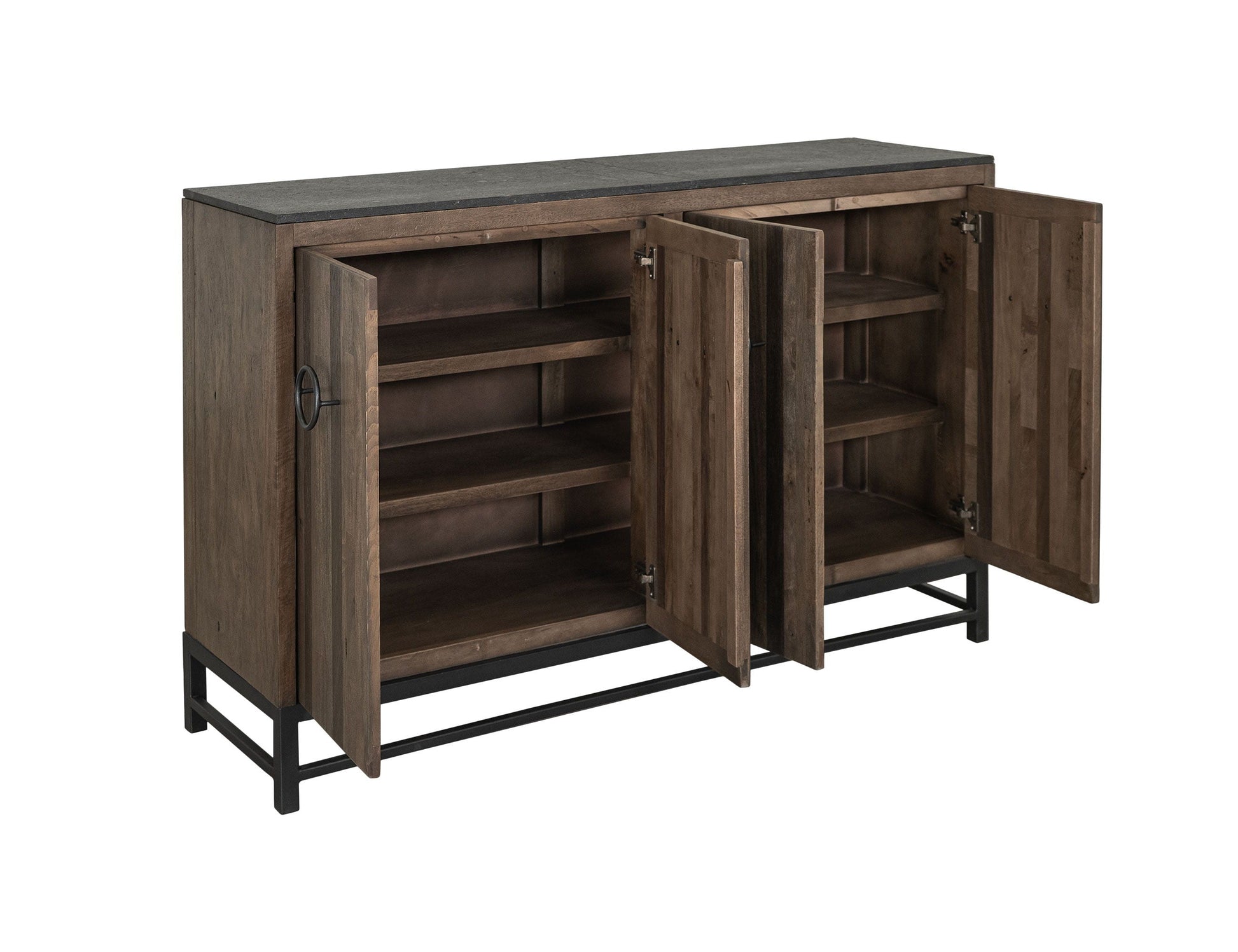 International Furniture Direct Ebano - Console - Brown | Meri Furniture