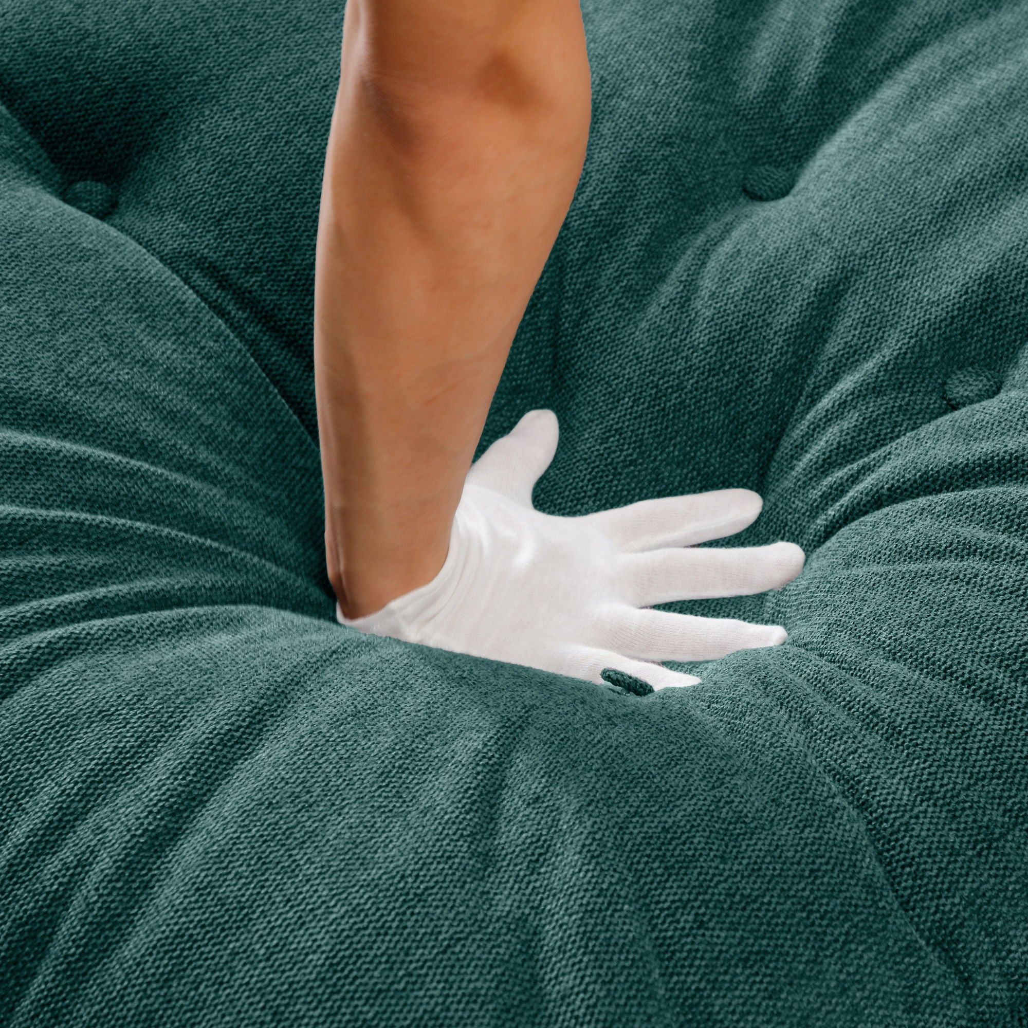 Contemporary U Shaped Sofa With Console And Cupholders