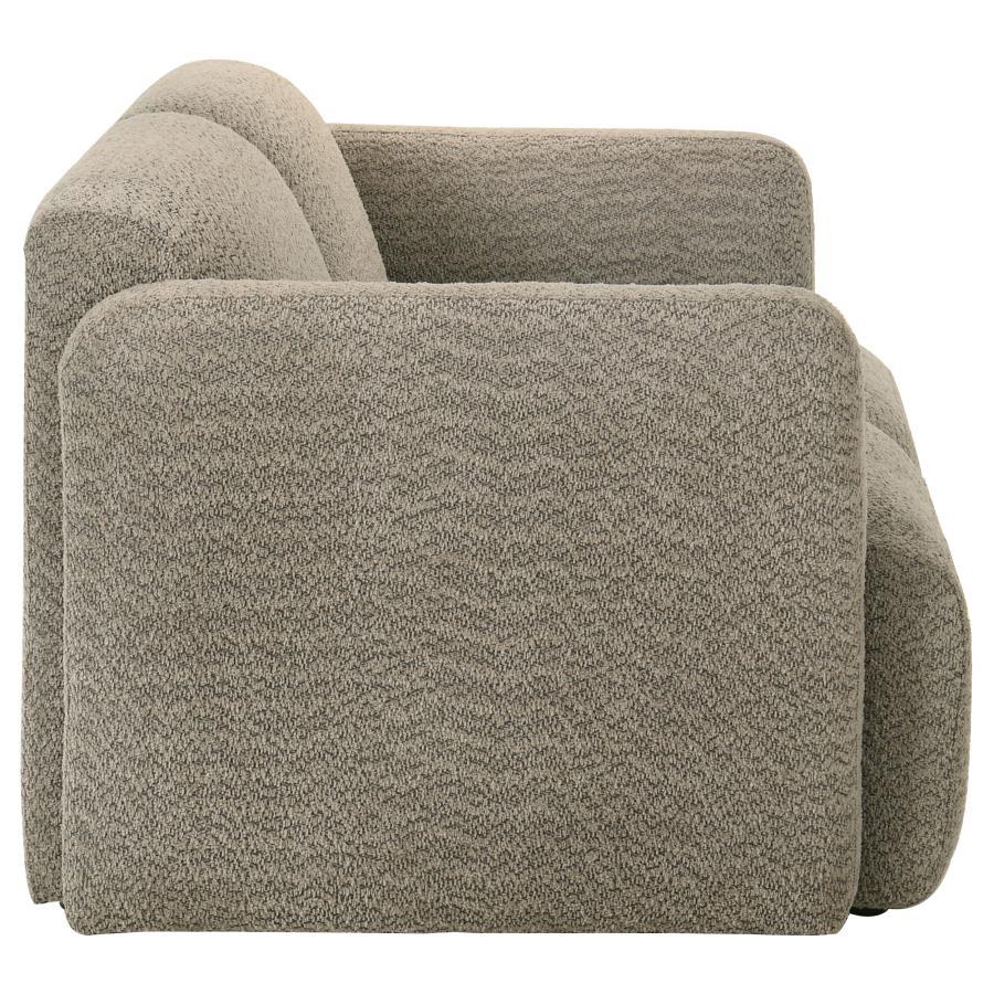 Dorset - Upholstered Round Track Arm Sofa Set