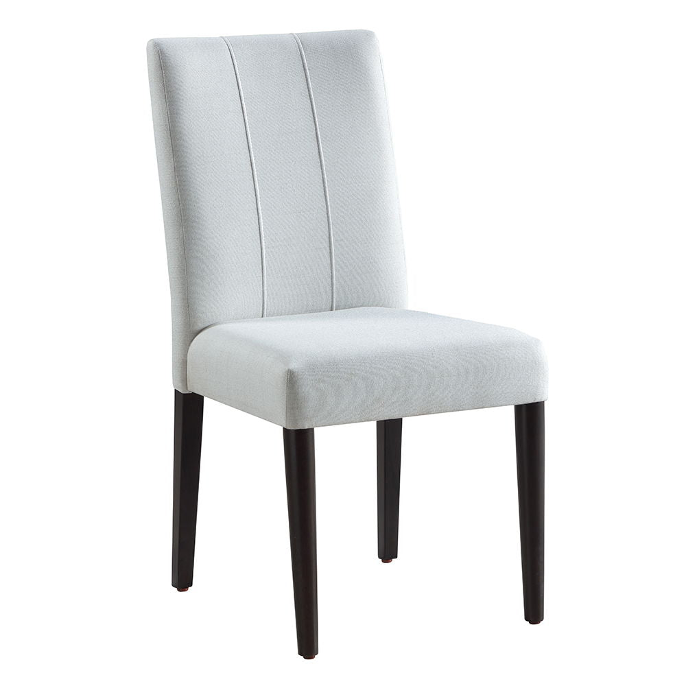 ACME Carena - Side Chair (Set of 2) - White & Brown Finish | Meri Furniture