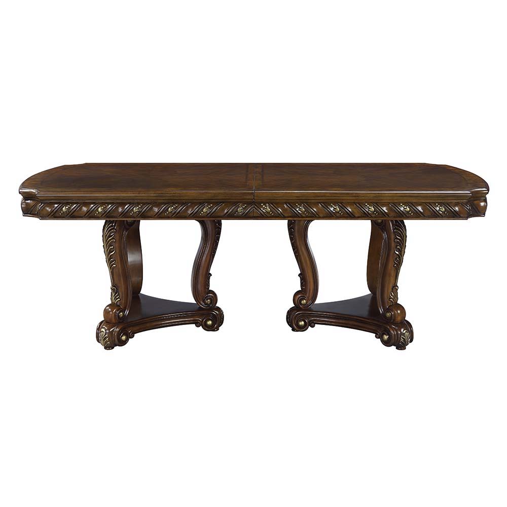 Devayne - Dining Table - Dark Walnut Finish - 30"