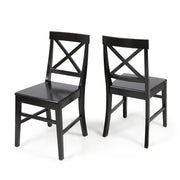 Plethora - Dining Chair With X Shaped Back (Set of 2)