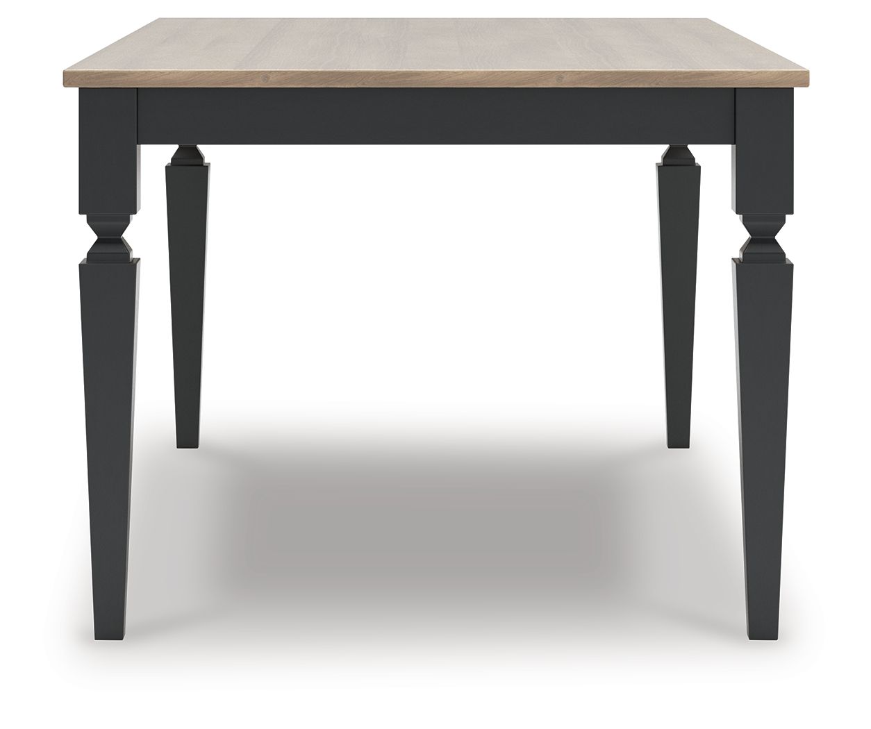 Brenkerton - Rectangular Dining Room Table - Grayish Brown / Black