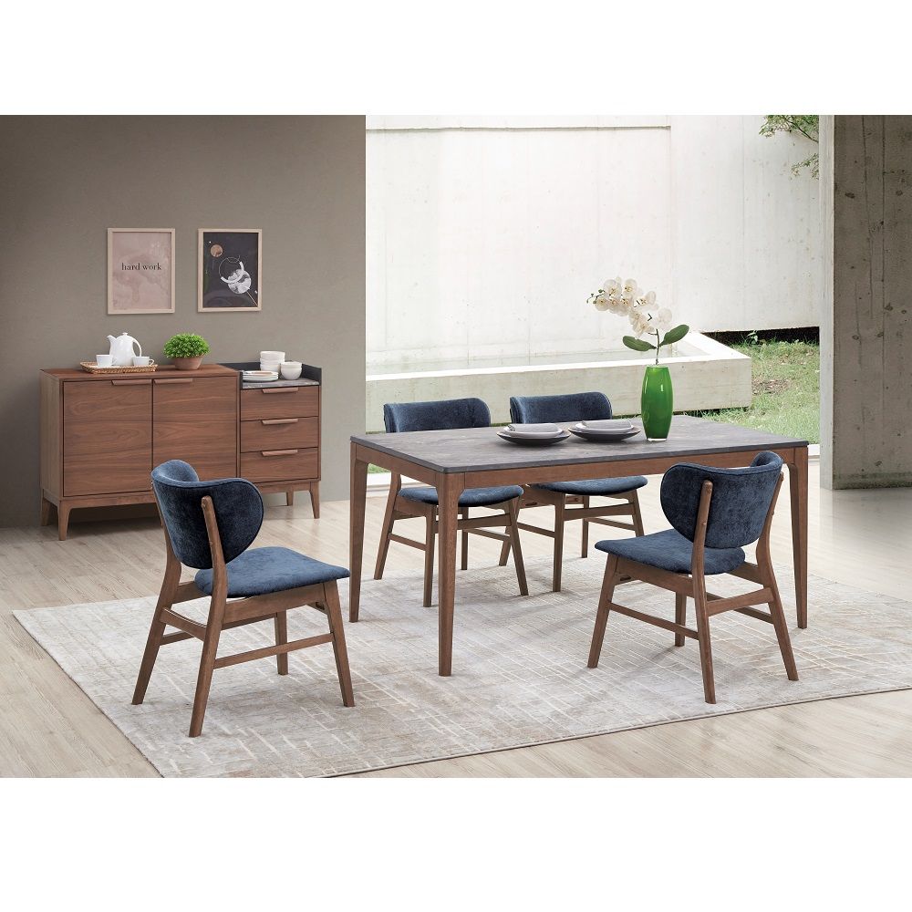 ACME Bevis - Server - Green & Walnut | Meri Furniture