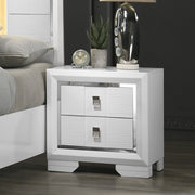 ACME Elain - Nightstand - White | Meri Furniture