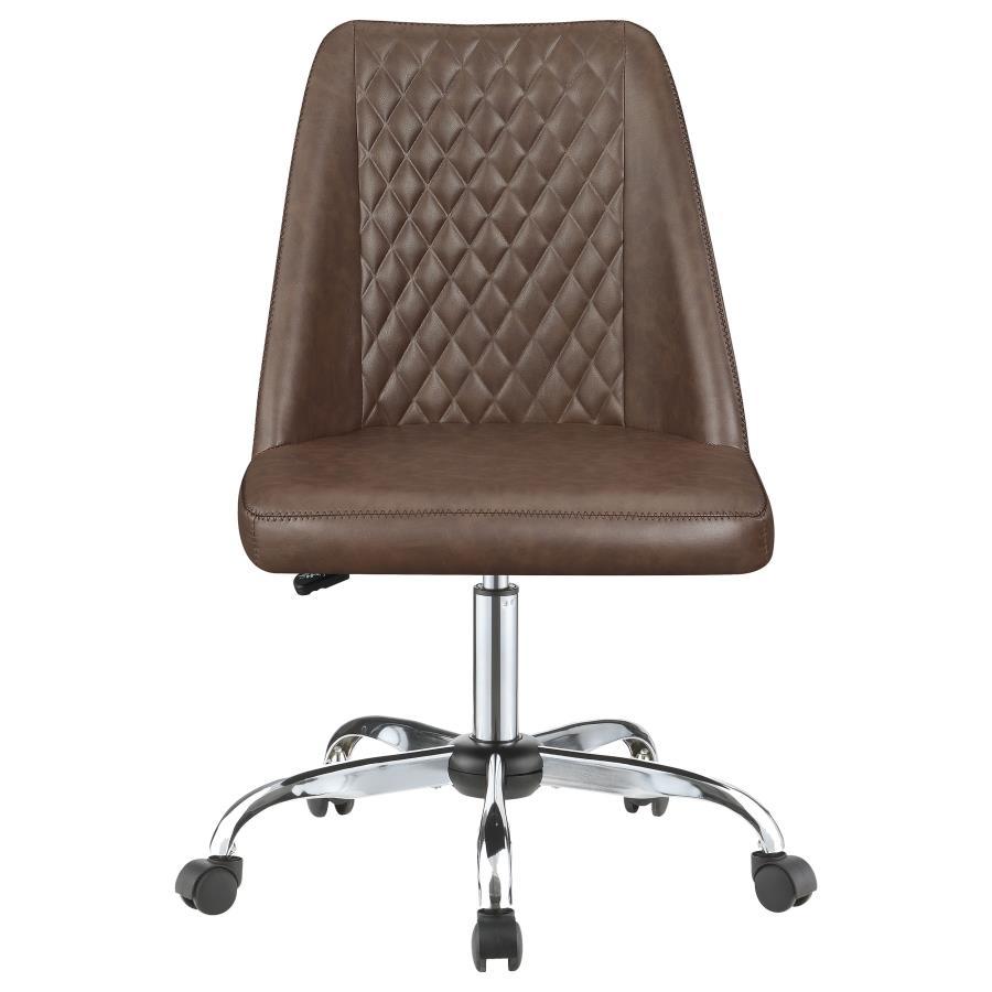 Coaster Fine Furniture Althea - Upholstered Adjustable Home Office Desk Chair | Meri Furniture