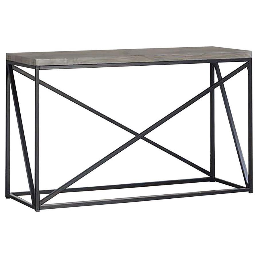 Coaster Fine Furniture Birdie - Rectangular Entryway Console Table - Sonoma Gray | Meri Furniture