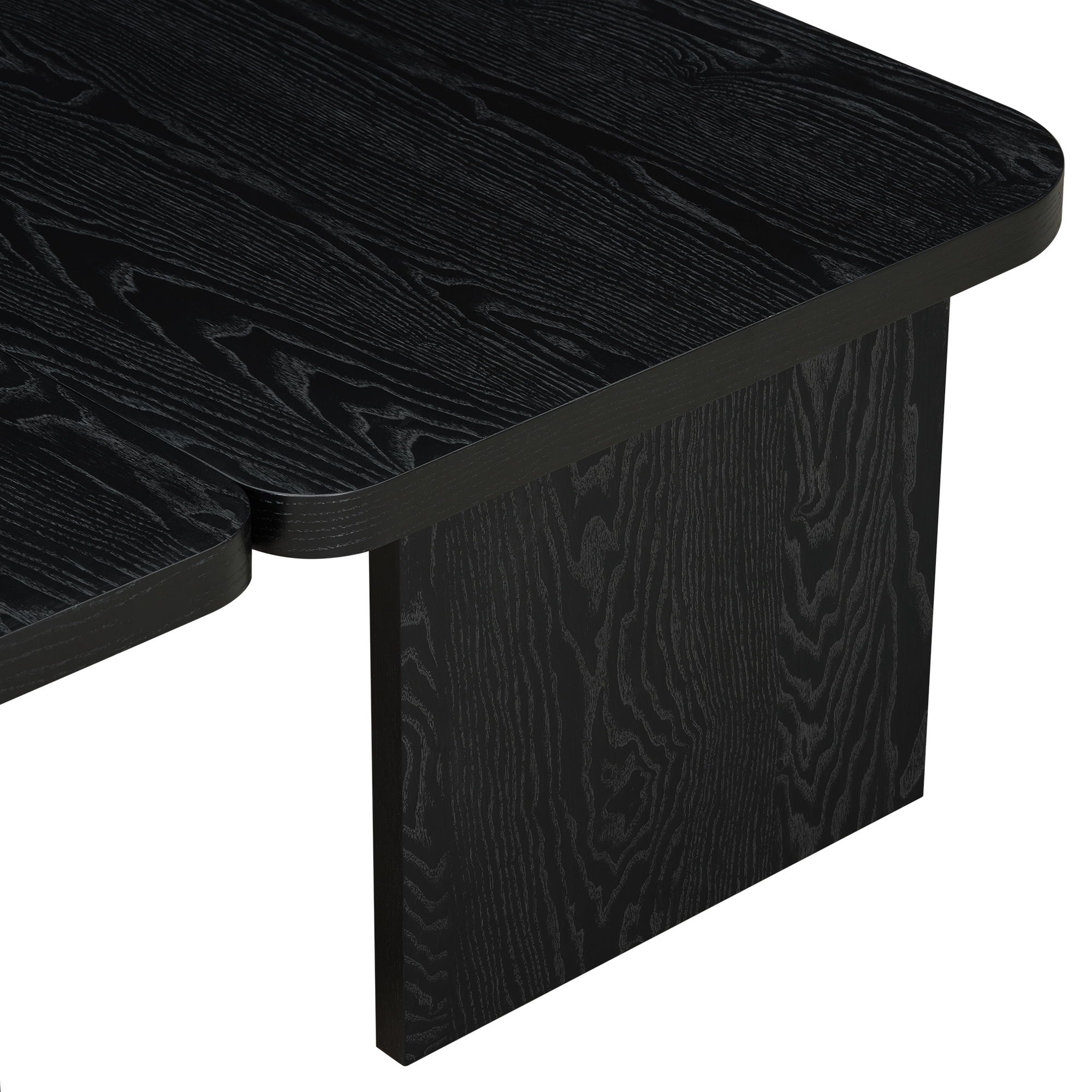 Modern Minimalist Coffee Table Set With Splicing Design