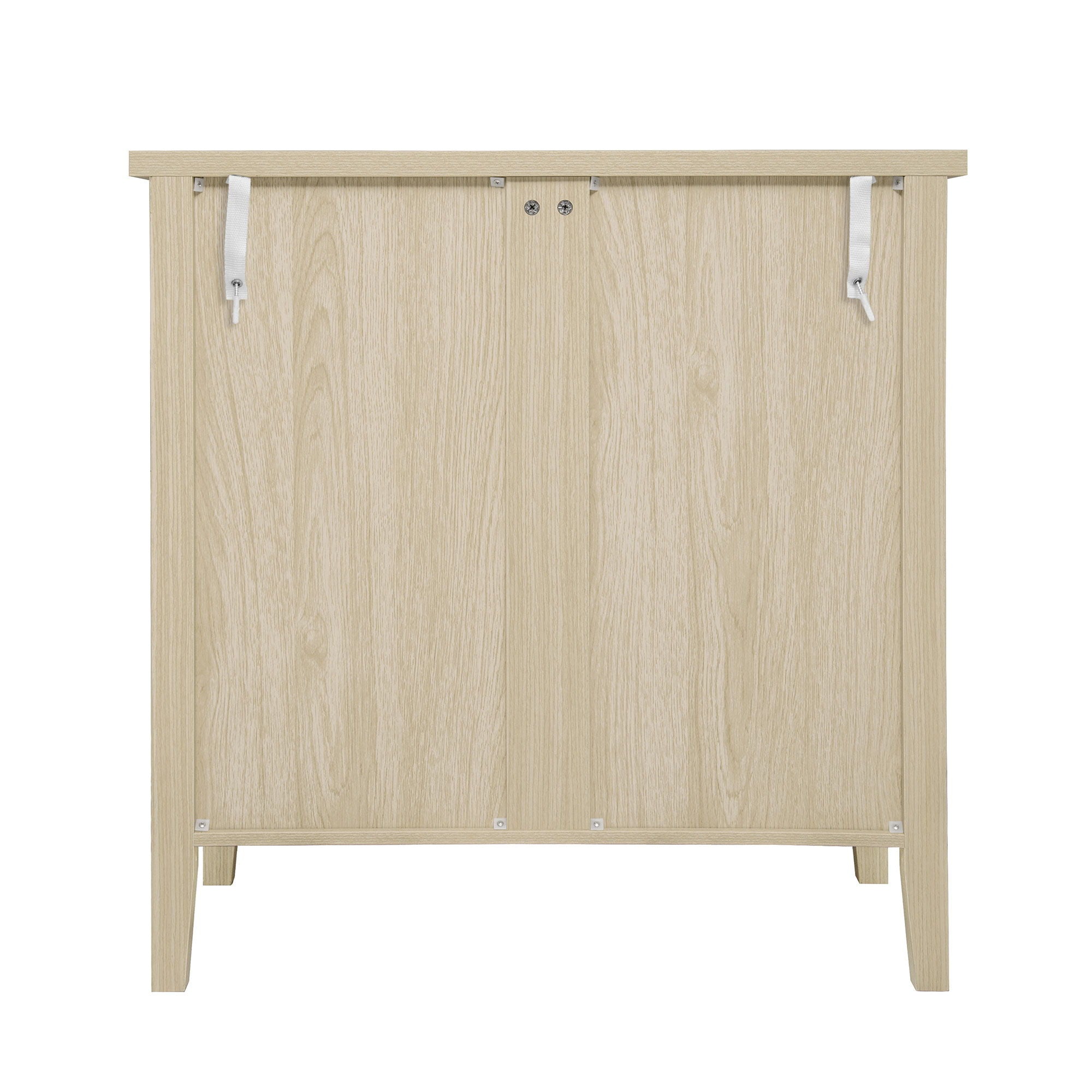 2 Door Cabinet, American Furniture, Suitable For Bedroom, Living Room, Study - Natural