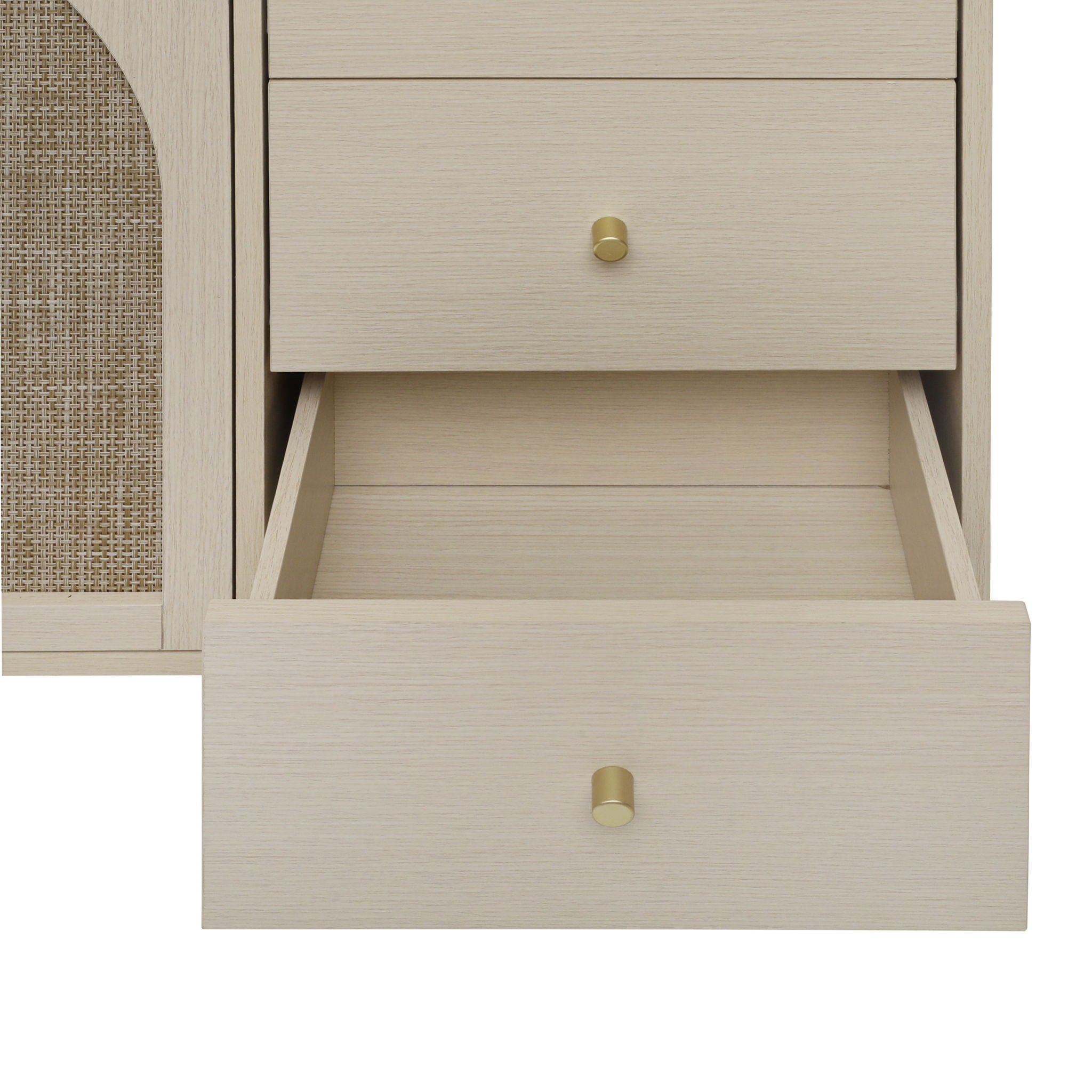 2 Door 3 Drawer Cabinet, Adjustable Storage System