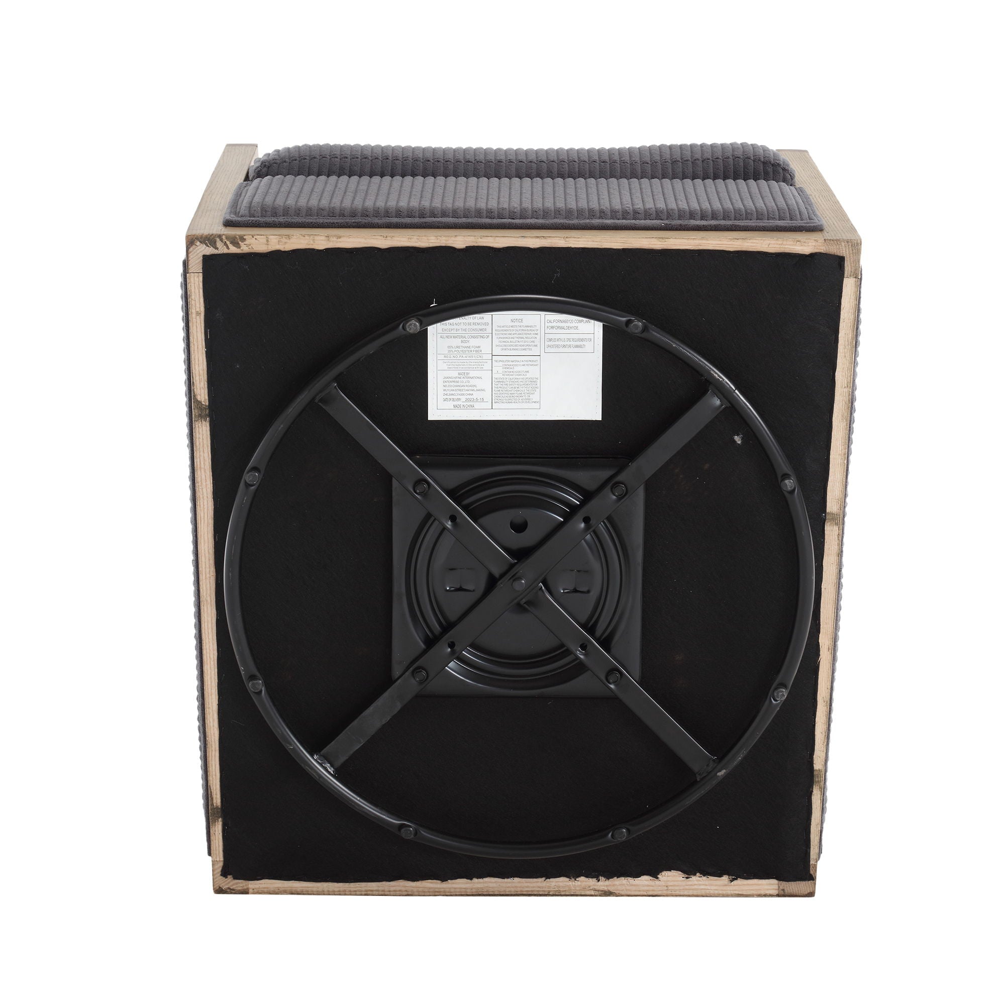 Comfy Accent Barrel Chair, 360 Degree Swivel