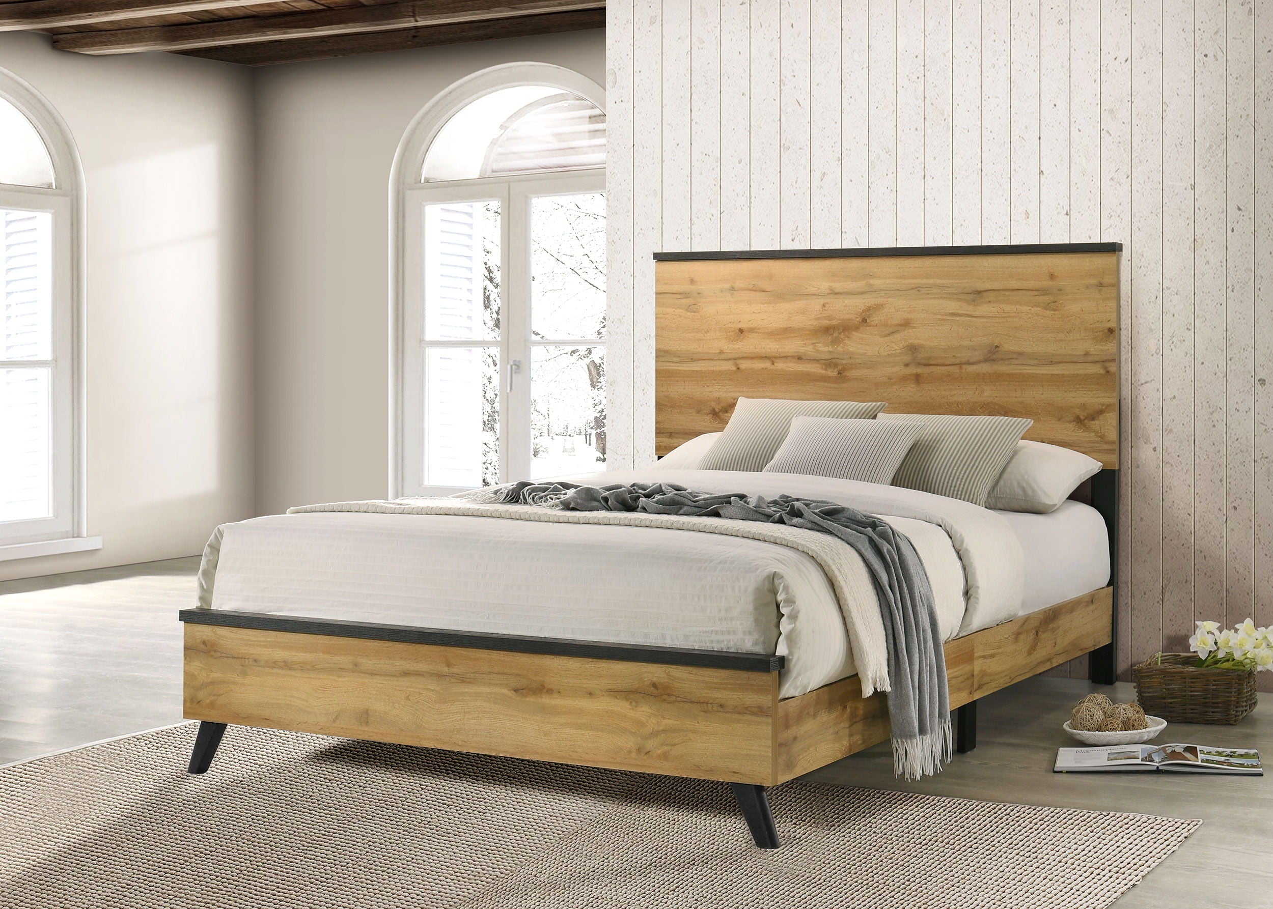 Coaster Fine Furniture Kaywood - Panel Bed | Meri Furniture