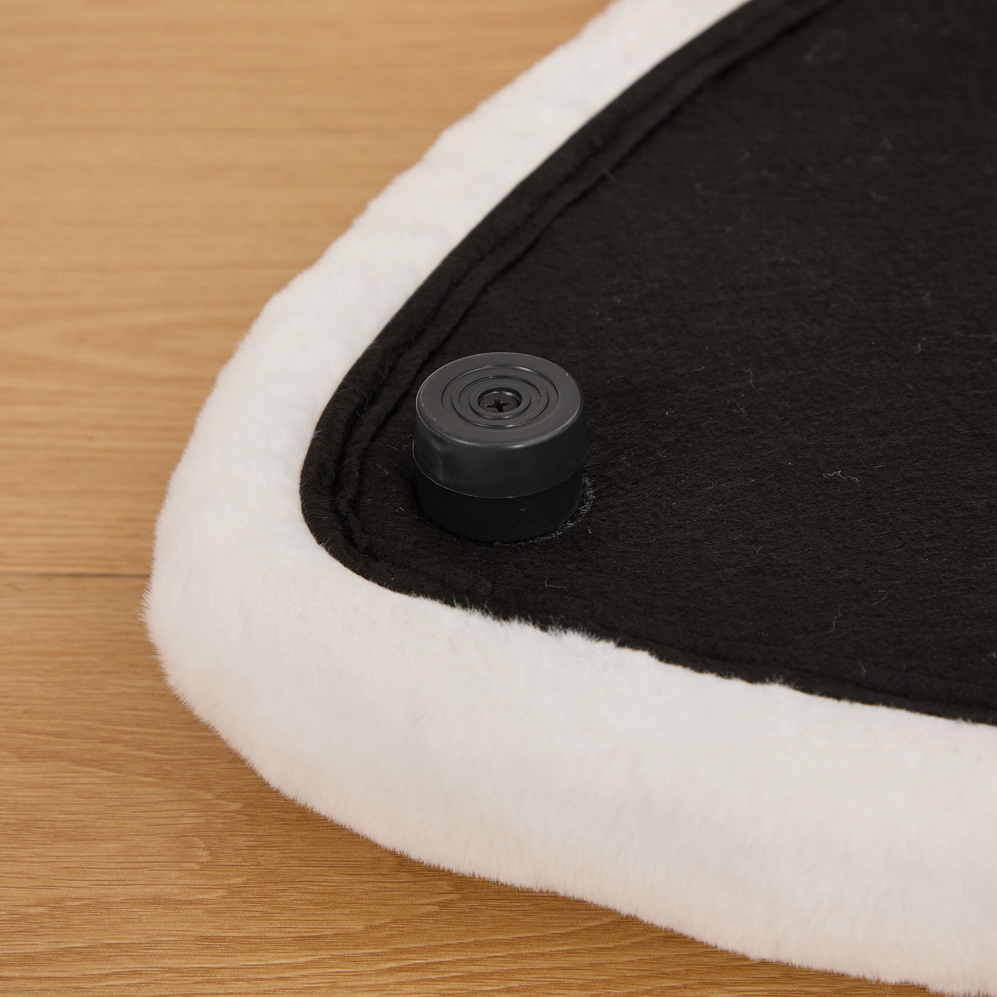 Upholstered Storage Ottoman Set With Reversible Lid