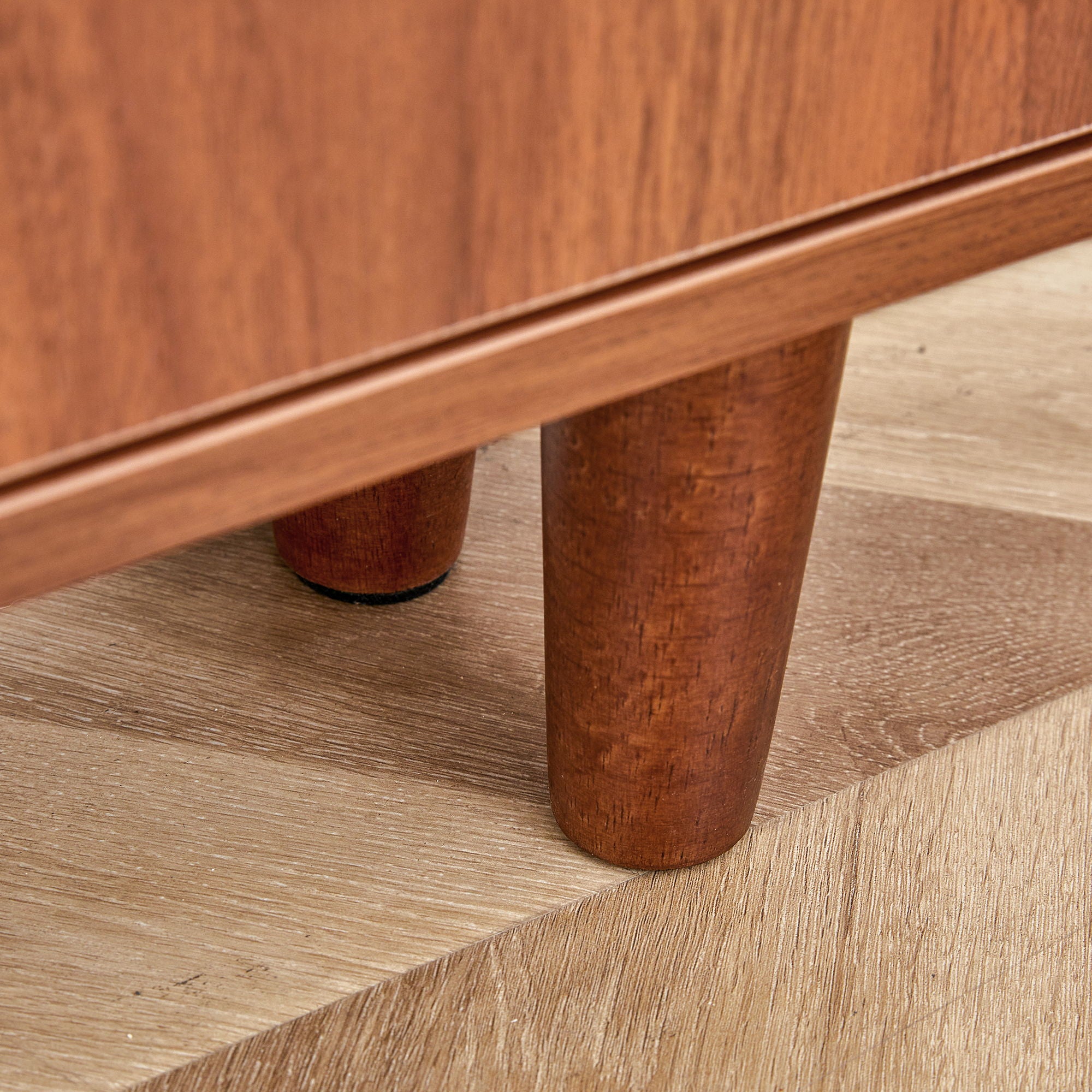 The Modern Minimalist Shoe Cabinet, Suitable For A Variety Of Styles Including Nordic, Japanese, And Industrial - Walnut