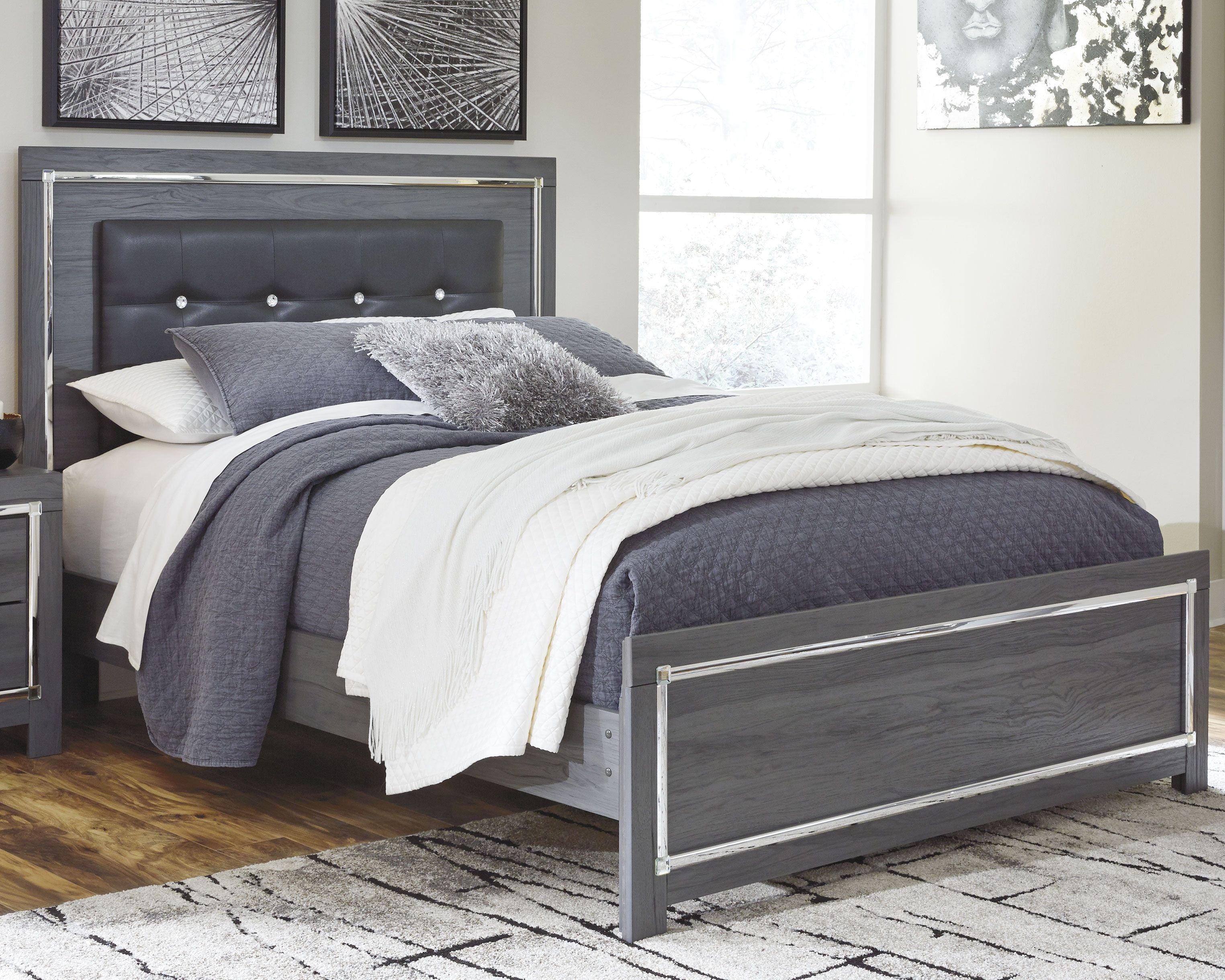 Signature Design by Ashley® Lodanna - Panel Bed | Meri Furniture