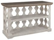 Havalance - Console Sofa Table - Gray / White