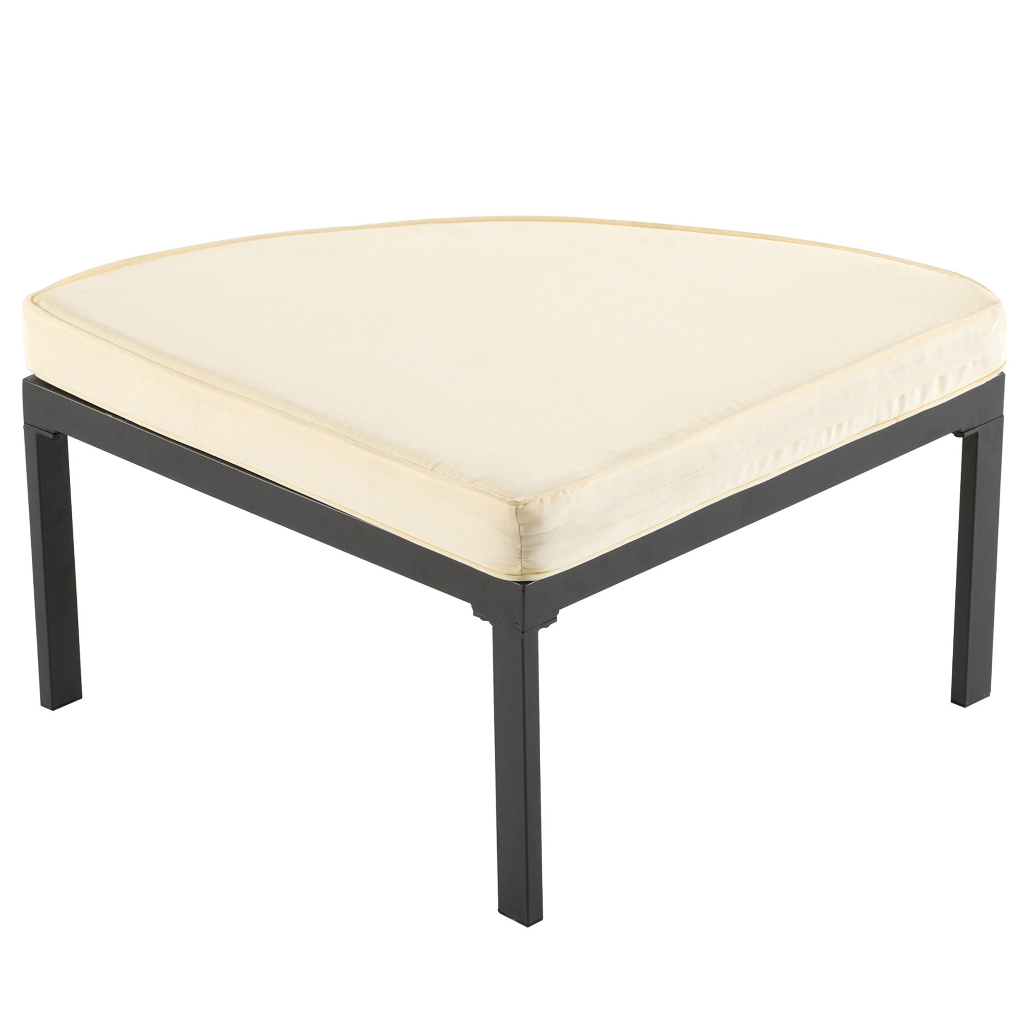 Outdoor Sectional Sofa Set Patio Seating Group With Cushions