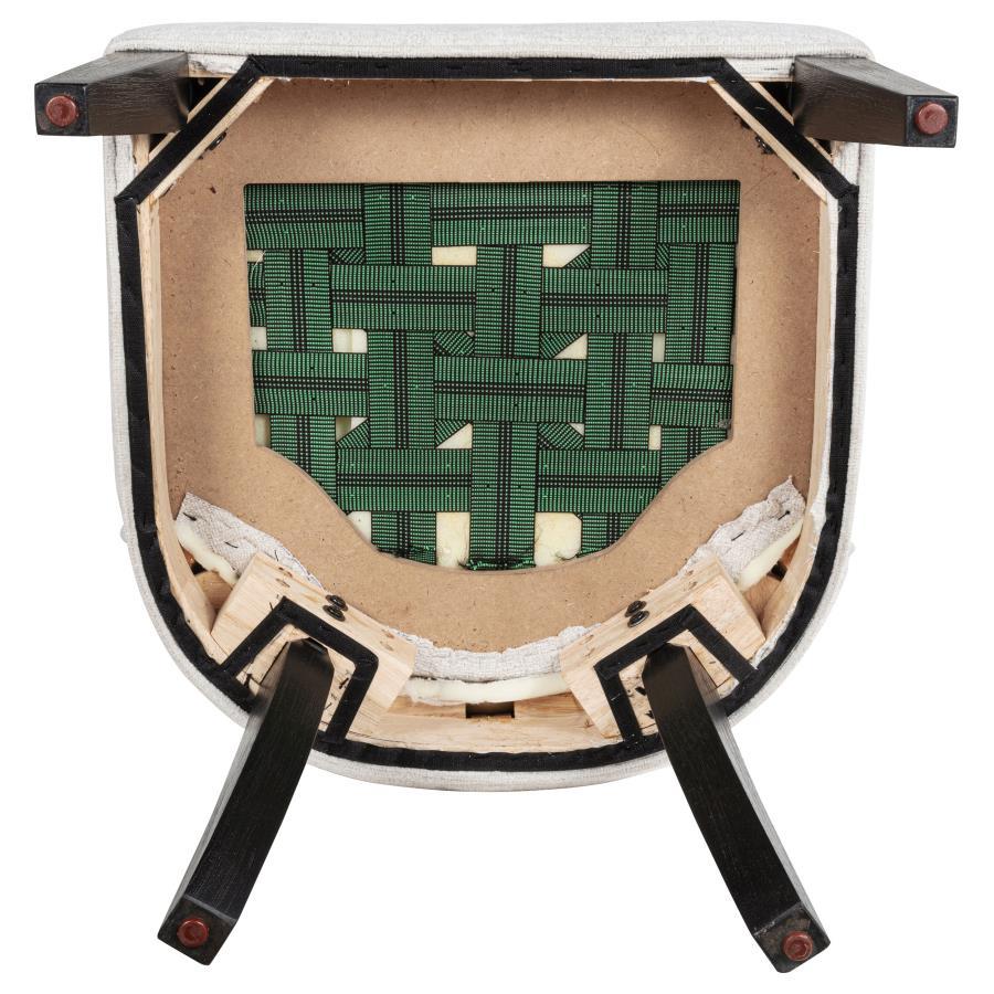 Leandro - Upholstered Dining Side Chair (Set of 2) - Cream