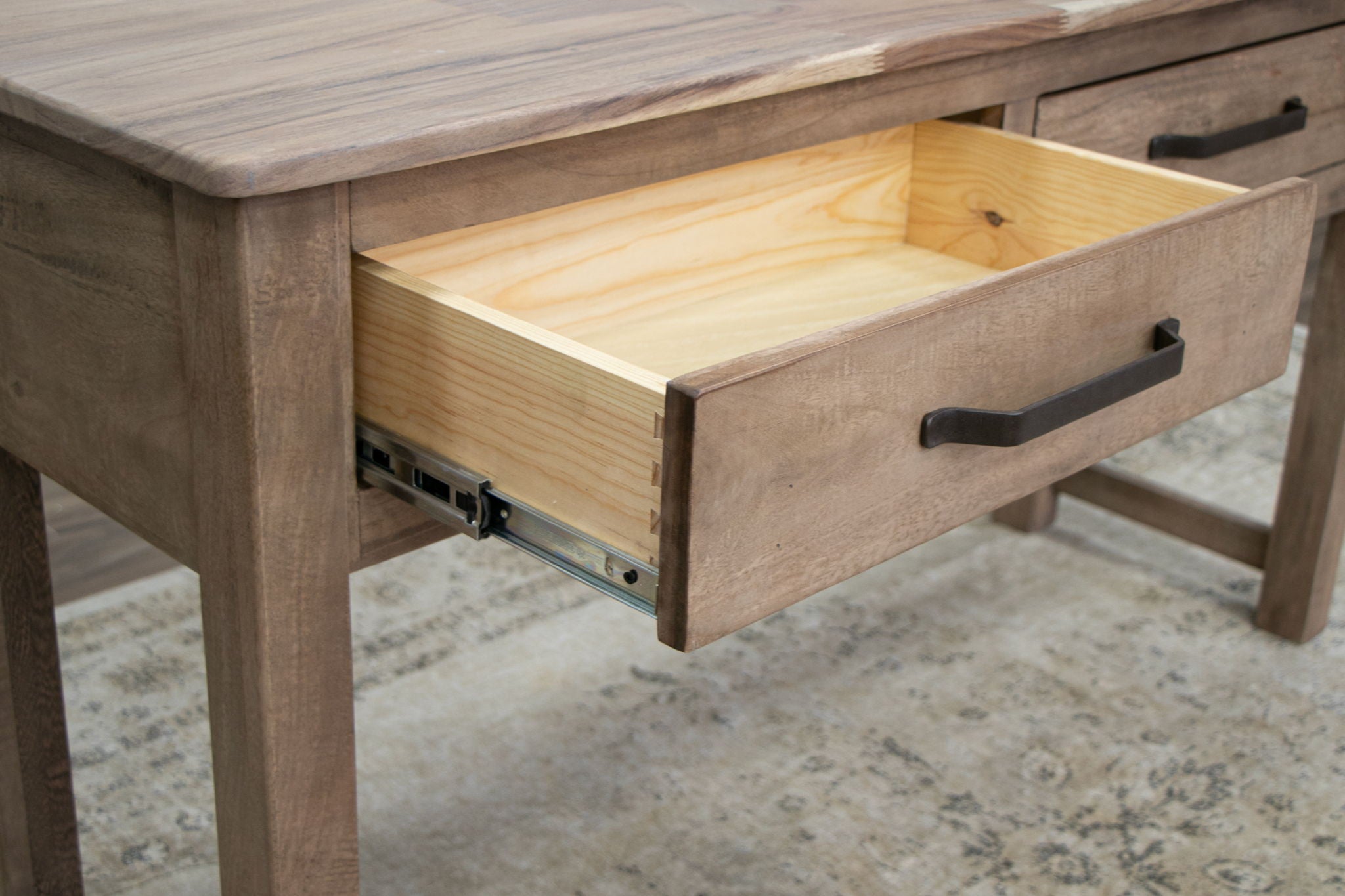 Natural Parota - Sofa Table - Brown Cappuccino