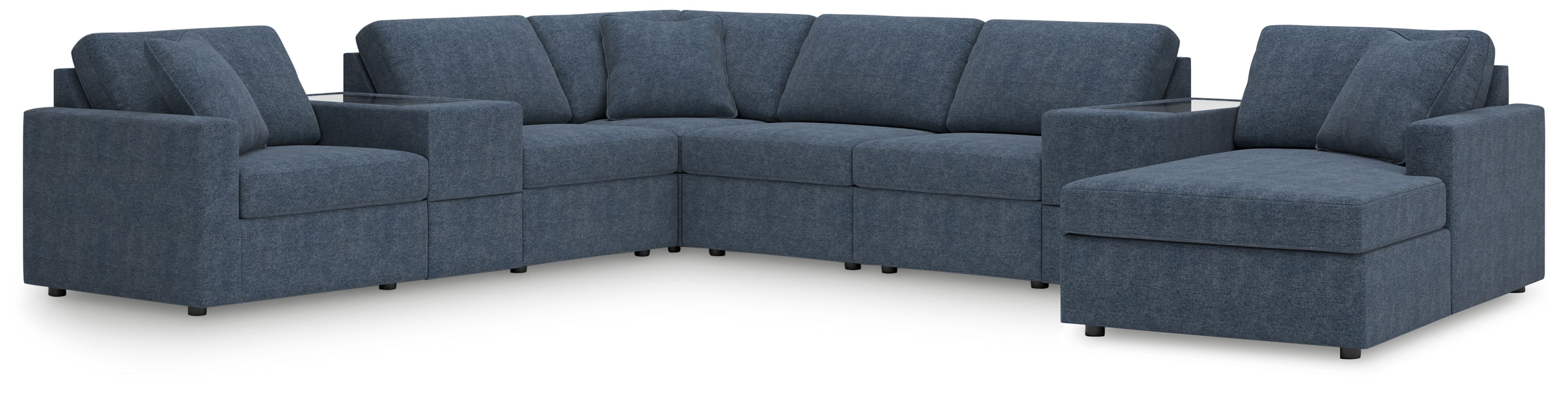 Signature Design by Ashley® Modmax - Ink - Sectional | Meri Furniture